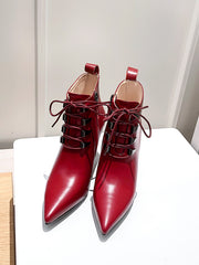 Load image into Gallery viewer, Women's leather ankle boots