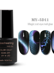 Load image into Gallery viewer, Two-Color Cats-Eye Gel Polish