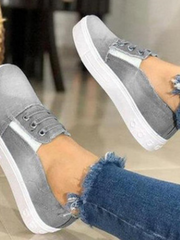 Load image into Gallery viewer, Women Denim Canvas Shoes