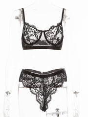 Load image into Gallery viewer, Lace Lingerie Set