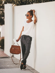 Load image into Gallery viewer, Elastic Drawstring Joggers