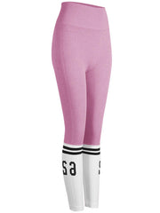 Load image into Gallery viewer, Peach seamless butt lift yoga pants