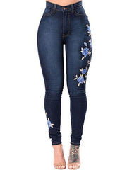 Load image into Gallery viewer, Embroidered Jeans
