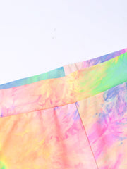 Load image into Gallery viewer, Tie-dyed zip top trousers