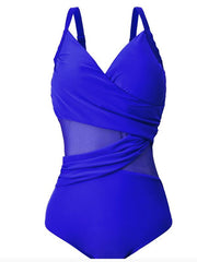 Load image into Gallery viewer, One Piece Swimsuit with Mesh - vendach