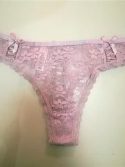 Load image into Gallery viewer, Lace Panties W/ Back Ribbon