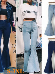 Load image into Gallery viewer, Slim Bell-bottoms Jeans