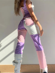 Load image into Gallery viewer, Vintage Patchwork Jeans