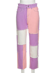 Load image into Gallery viewer, Vintage Patchwork Jeans