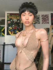 Load image into Gallery viewer, Butterfly Crochet Top