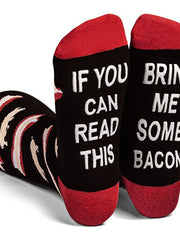Load image into Gallery viewer, IF YOU CAN READ THIS BRING ME.... Socks