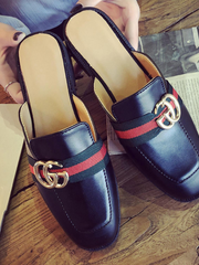 Load image into Gallery viewer, Flat Bottom Slip-on Shoes