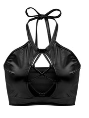 Load image into Gallery viewer, Shiny Crop Top