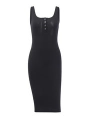 Load image into Gallery viewer, Sling U-neck sexy bag hip dress