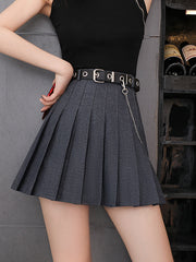 Load image into Gallery viewer, Pleated Mini Skirt