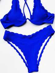 Load image into Gallery viewer, Floral Cut Bikini