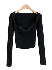 Load image into Gallery viewer, Long Sleeved Square Neck Top