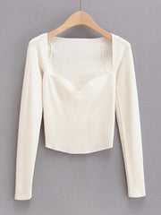 Load image into Gallery viewer, Long Sleeved Square Neck Top