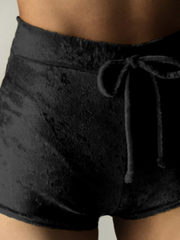 Load image into Gallery viewer, Velvet Booty Shorts