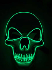 Load image into Gallery viewer, Skull LED Glowing Halloween Mask