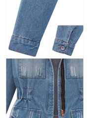 Load image into Gallery viewer, Women Denim Jacket