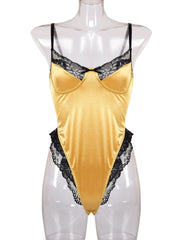 Load image into Gallery viewer, Bodysuit Lingerie With Lace detail
