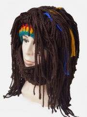 Load image into Gallery viewer, Wool Knit Beard & Hair Hat/Mask