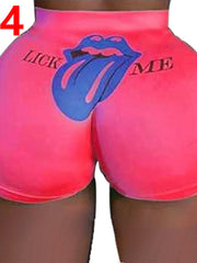 Load image into Gallery viewer, Stretchy Booty Shorts Print