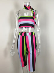 Load image into Gallery viewer, Striped Two Piece Set