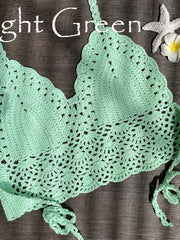 Load image into Gallery viewer, Crochet Bikini Top