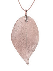 Load image into Gallery viewer, Pendant Leaf Necklace