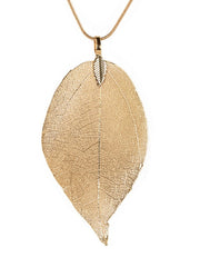Load image into Gallery viewer, Pendant Leaf Necklace