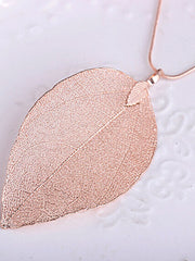 Load image into Gallery viewer, Pendant Leaf Necklace