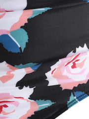 Load image into Gallery viewer, Floral Print U Neck Tankini Set - vendach