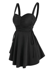 Load image into Gallery viewer, Side Lace-Up Dress