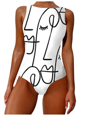 Load image into Gallery viewer, Graffiti Abstract Bodysuit