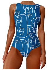 Load image into Gallery viewer, Graffiti Abstract Bodysuit