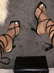 Load image into Gallery viewer, High Heel Sandals