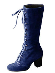 Load image into Gallery viewer, Front lace-up rider boots