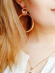 Load image into Gallery viewer, Big Round Earrings