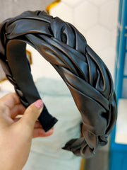 Load image into Gallery viewer, European and American Leather Twist Braid Headband