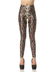 Load image into Gallery viewer, Digital Snakeskin Leggings - vendach