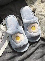 Load image into Gallery viewer, Indoor Slippers Fruits Print