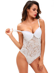 Load image into Gallery viewer, Floral Lace Bodysuits