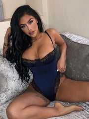 Load image into Gallery viewer, Bodysuit Lingerie With Lace detail