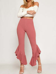 Load image into Gallery viewer, Ruffled Legs Pants