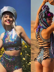 Load image into Gallery viewer, Festival Tank Top & High Waist Shorts