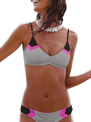 Load image into Gallery viewer, Brazilian Bikini Swimwear Women Swimsuit Sexy Push Up Bikini Set Swimming Bathing Suit - vendach