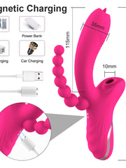 Load image into Gallery viewer, Three in One Vibrator