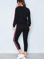 Load image into Gallery viewer, Leisure Sports Suit Sweatshirt+Pants